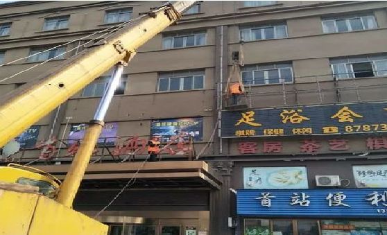 厦门安装较高的门店招牌有什么好的方法？